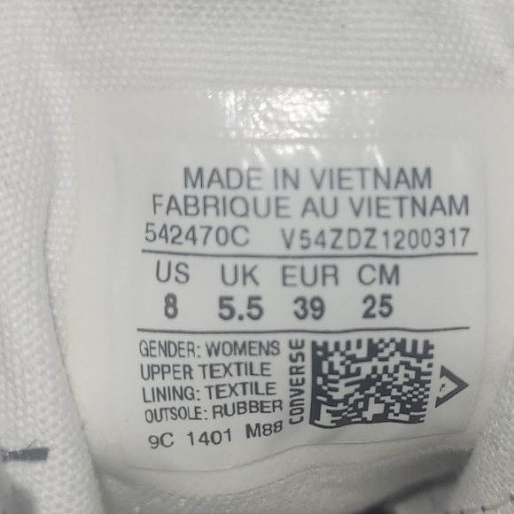 Converse Women's Wedge High-Top Sneakers - Picture 8 of 8